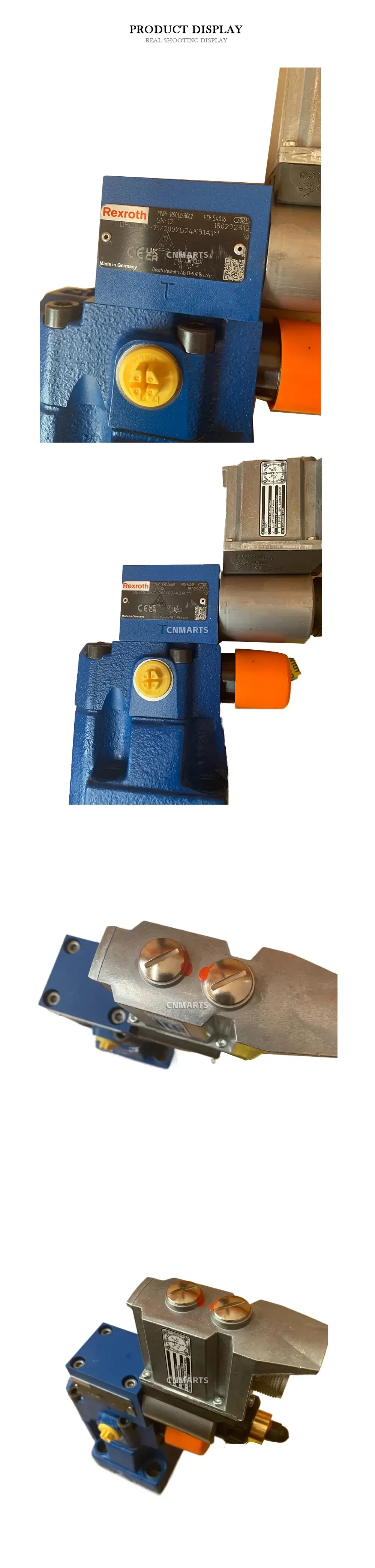 Rexroth DBEME10-71/200YG24K31A1M Proportional Pressure Relief Valve Description