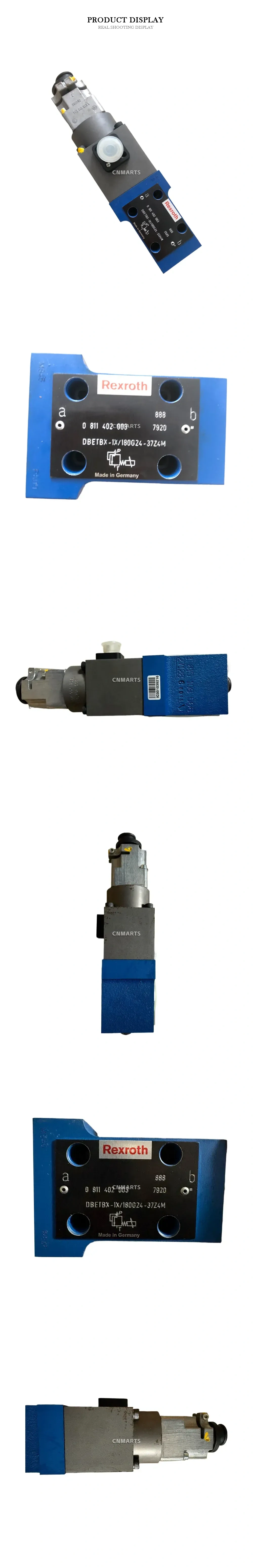 Rexroth DBETBX-1X/180G24-37Z4M Proportional Pressure Relief Valve Description