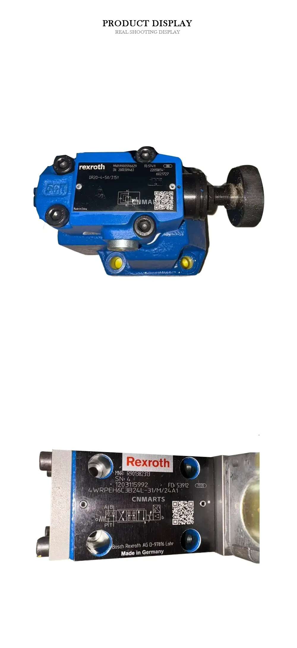 Rexroth DR20-4-5X/315Y Pressure Relief Valve Description