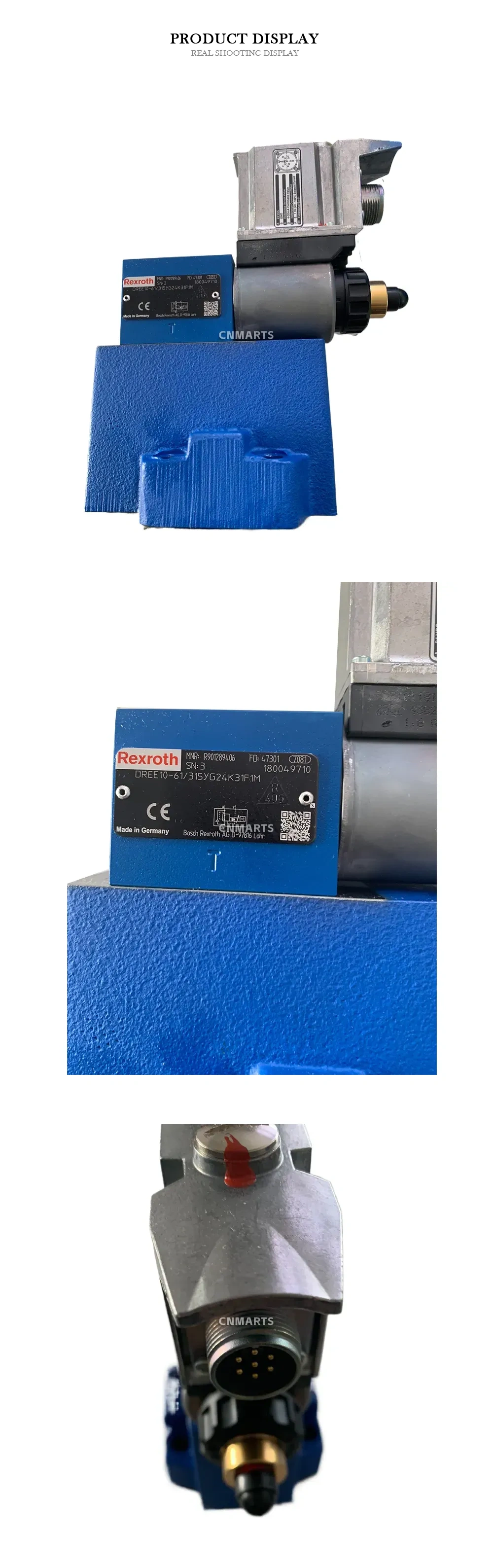Rexroth DREE10-61/315YG24K31F1M Proportional Pressure Reducing Valve Description