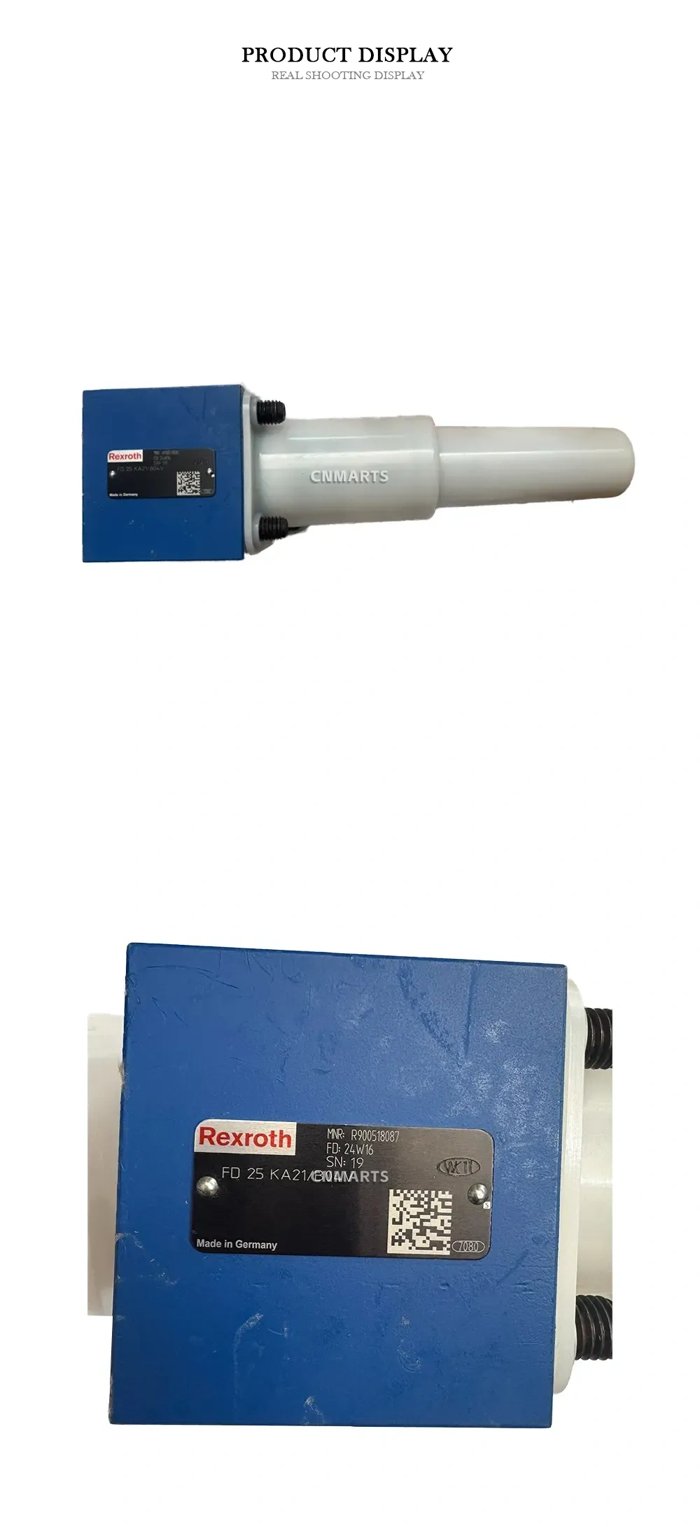 Rexroth FD 25 KA21/B04.V Pilot Operated Check Valve Description