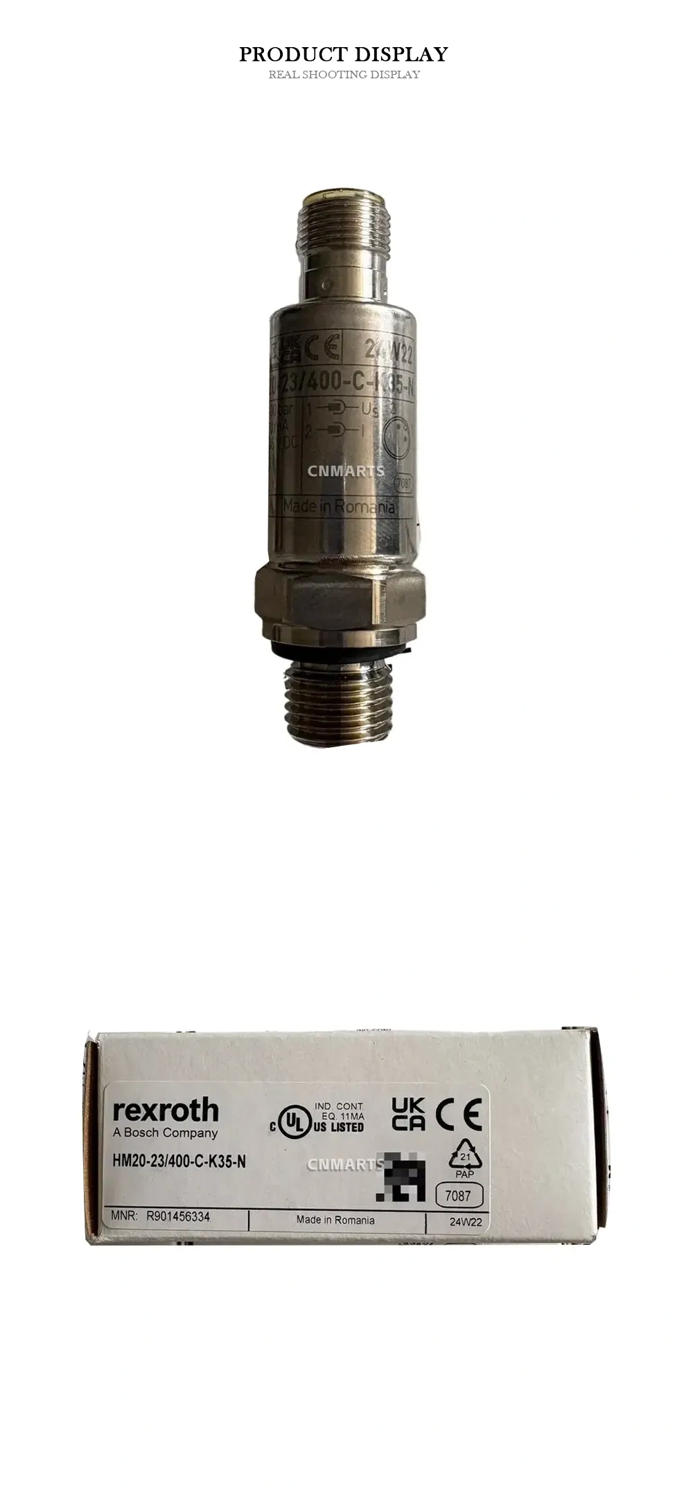 Rexroth HM20-23/400-C-K35-N Pressure Sensor Description