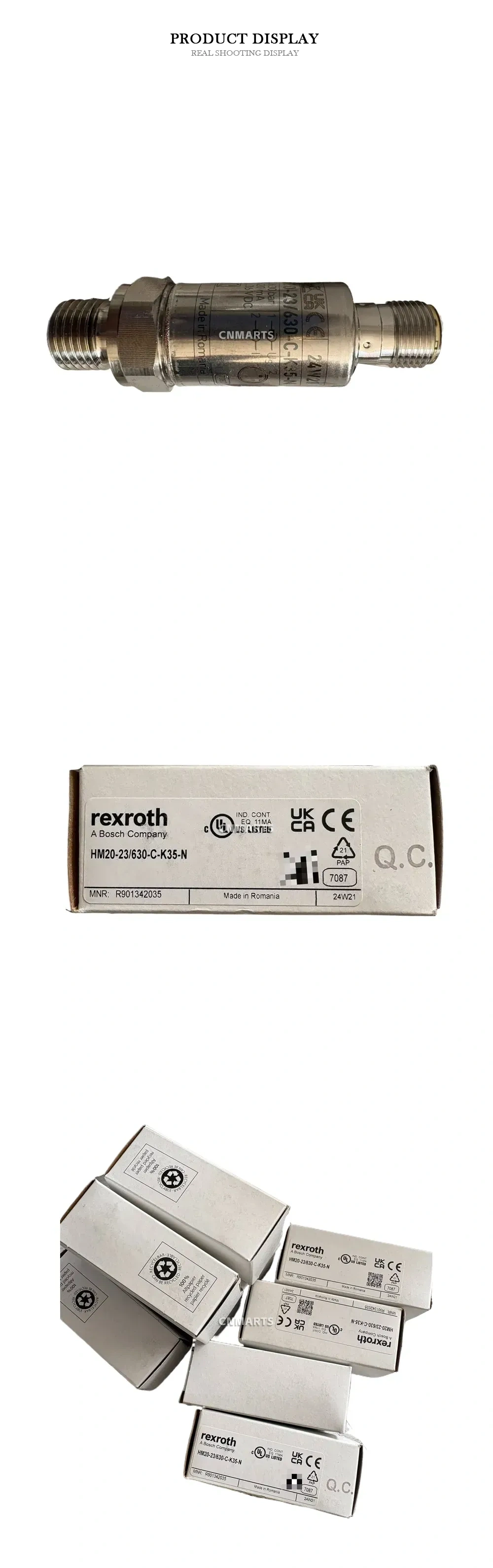 Rexroth HM20-23/630-C-K35-N Pressure Sensor Description
