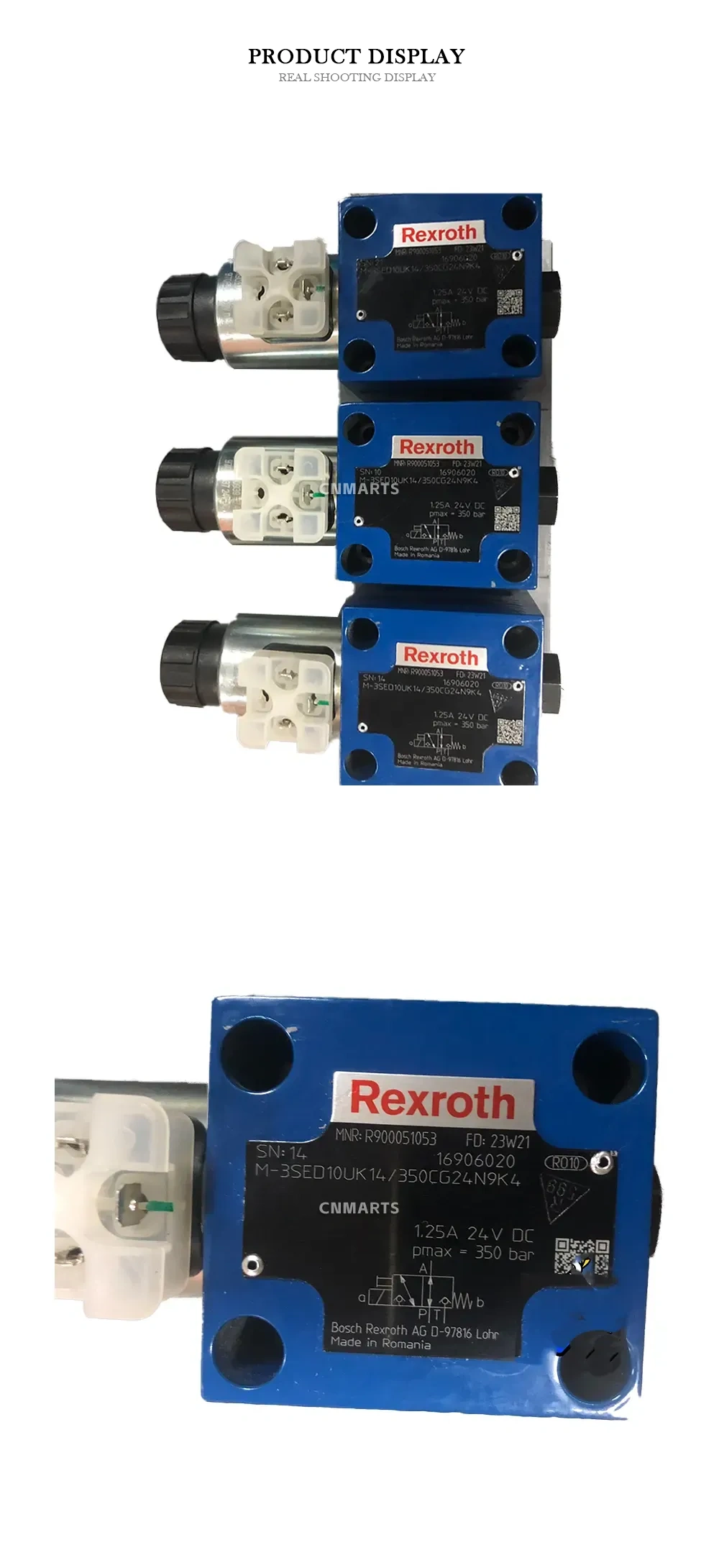 Rexroth R900051053 Hydraulic Directional Seat Valve Description