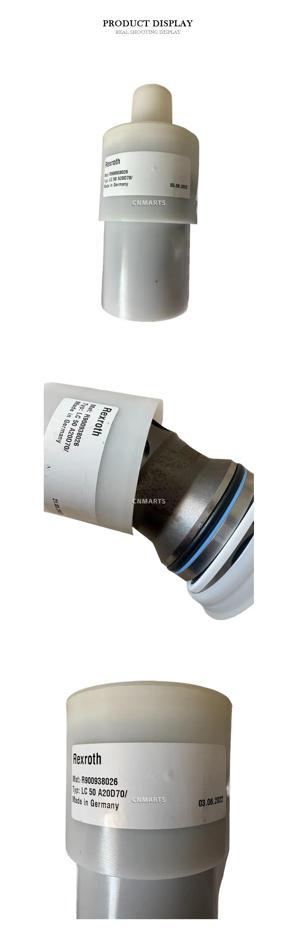 Rexroth R900938026 Hydraulic Logic Cartridge Valve Description