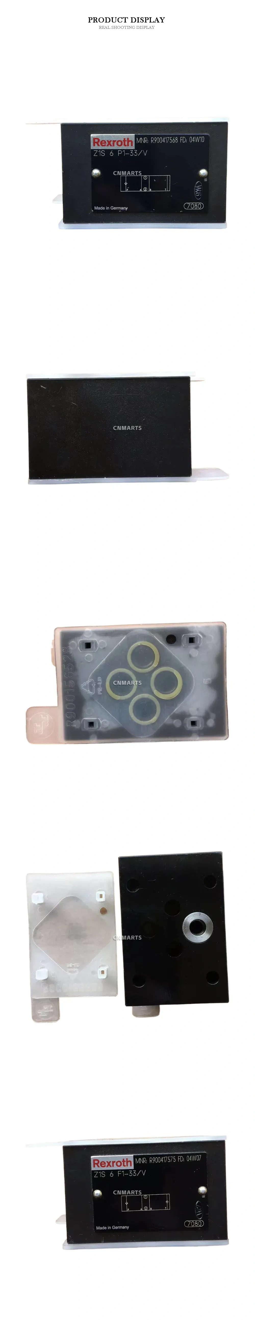 Rexroth Z1S 6 P1-33/V Hydraulic Sandwich Plate Check Valve Description