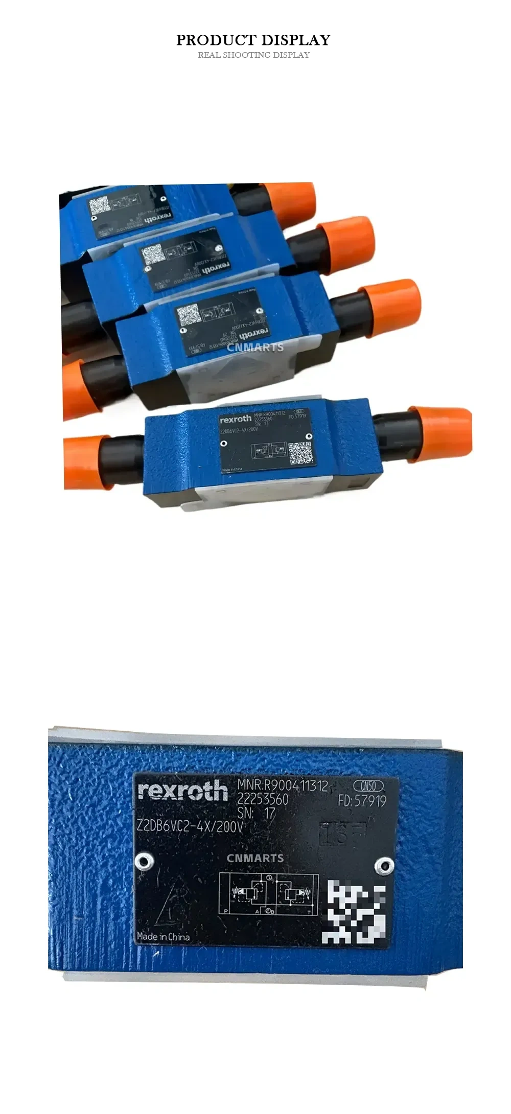 Rexroth Z2DB6VC2-4X/200V Stackable Check Valve Description