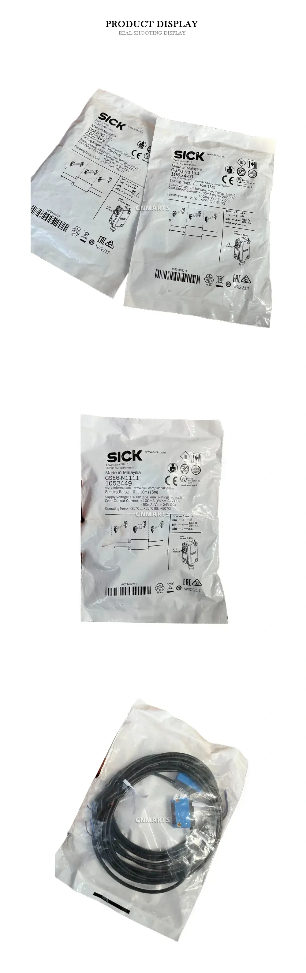 SICK GSE6-N1111 Photoelectric Sensor Description