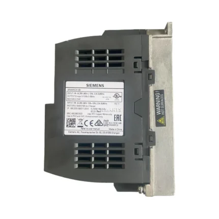 SIEMENS SINAMICS V20 (6SL3210-5BB11-2UV1) AC Drive / Frequency Converter
