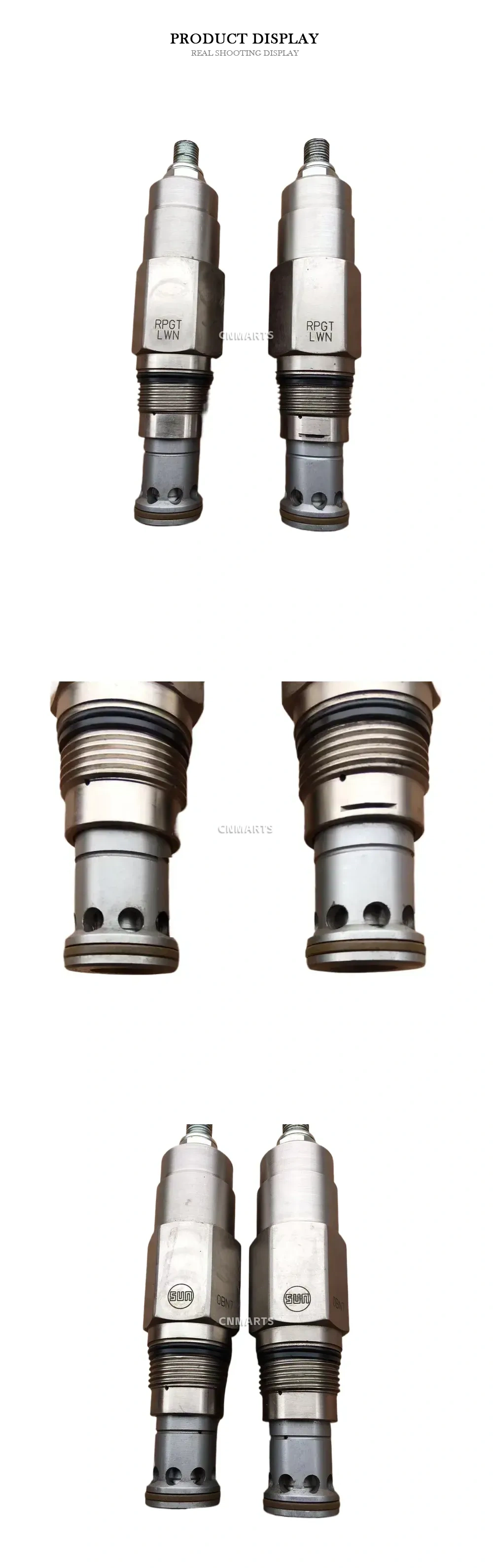 SUN RPGT LWN Hydraulic Relief Valve Cartridge Description