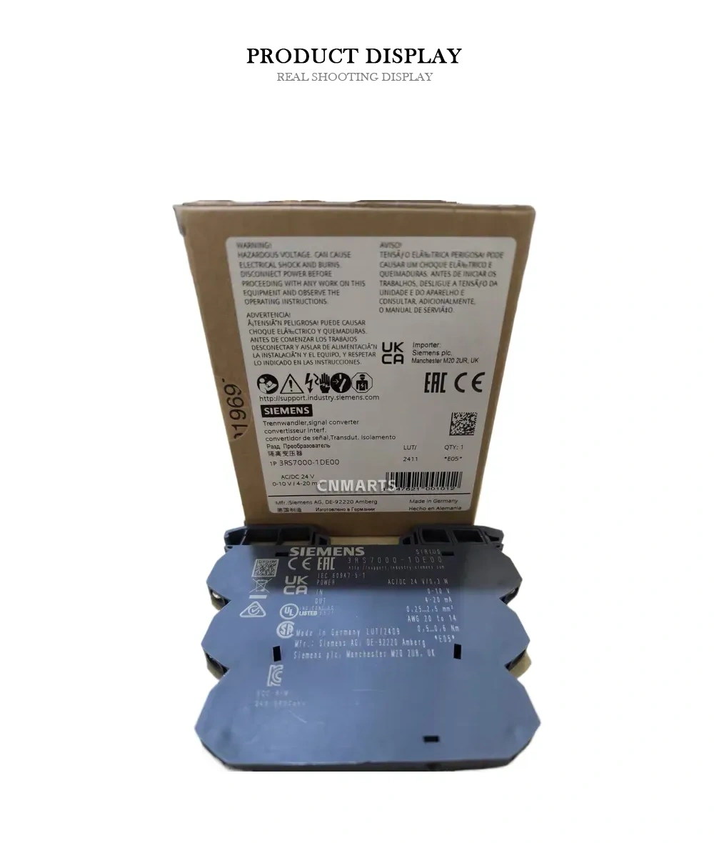 Siemens 3RS7000-1DE00 Signal Converter Description