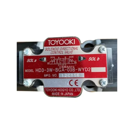 TOYOOKI / NACHI HD3-3W-BGA-03B-WYD2 / SE-G03-C6-GR-D2-30 Solenoid Directional Control Valve
