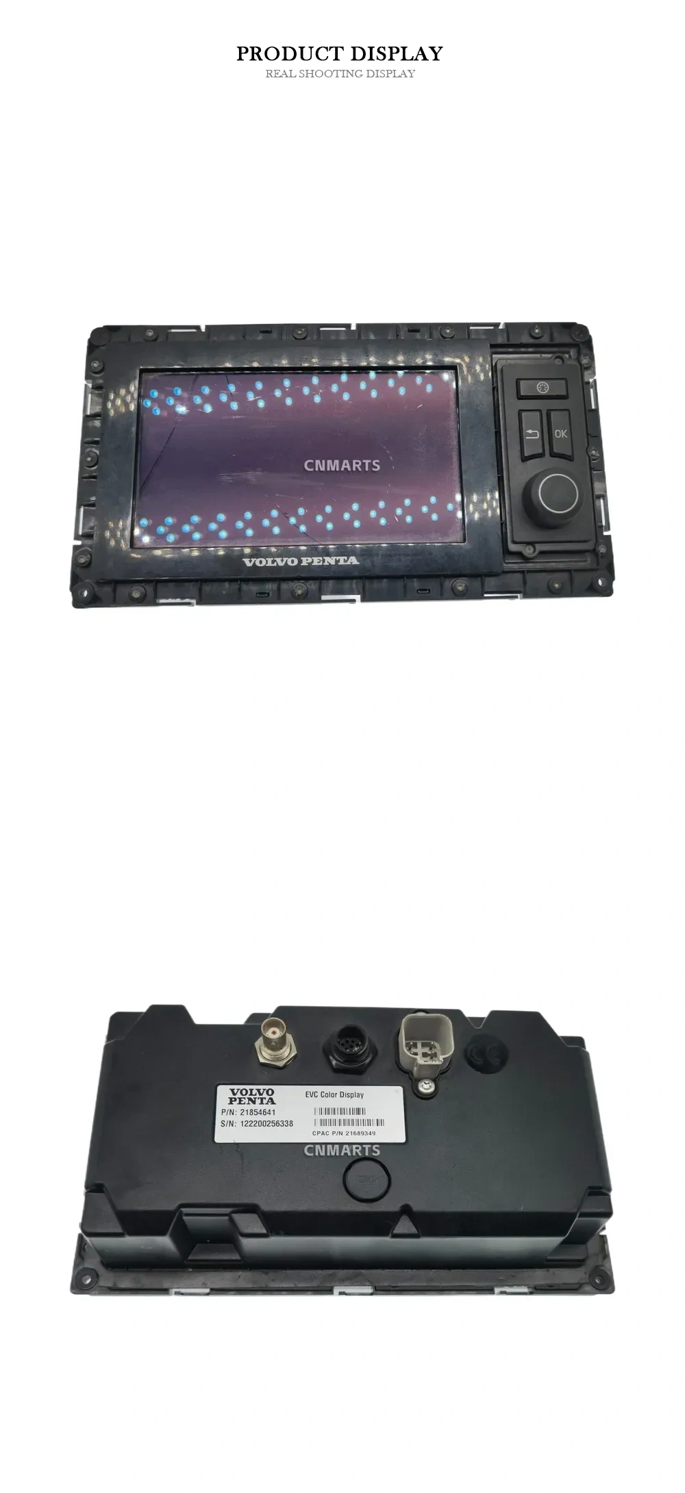 Volvo Penta 21854641 EVC Color Display Description