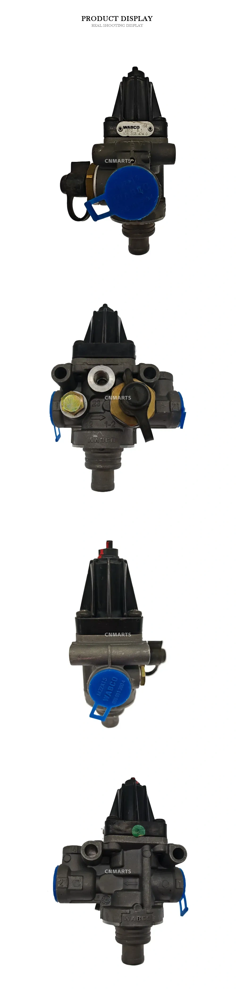 WABCO 975 303 474 0 Pneumatic Hand Brake Valve Description
