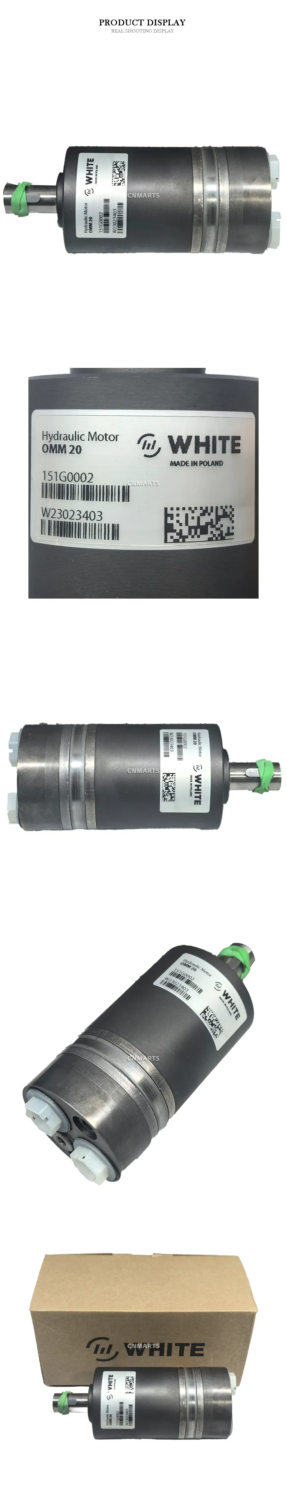 WHITE OMM 20 Hydraulic Motor Description