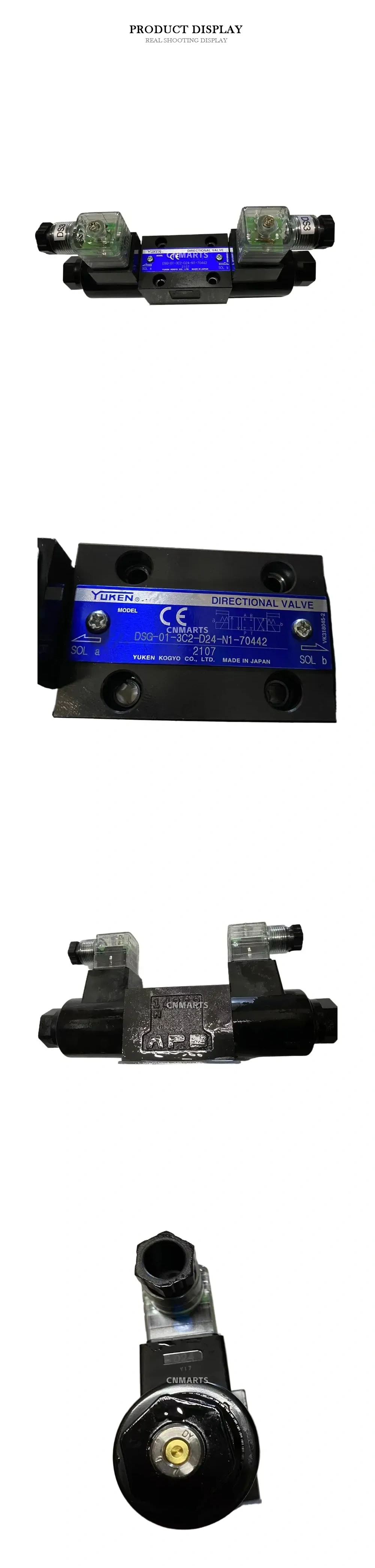 YUKEN DSG-01-3C2-D24-N1-70442 Directional Control Valve Description
