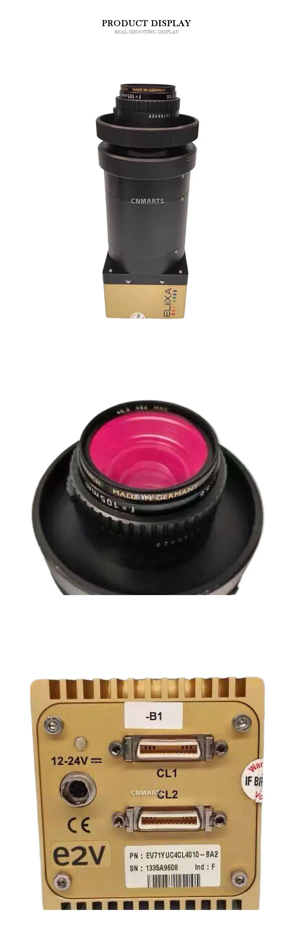 e2v EV71YUC4CL4010-BA2 Industrial CCD Camera Description