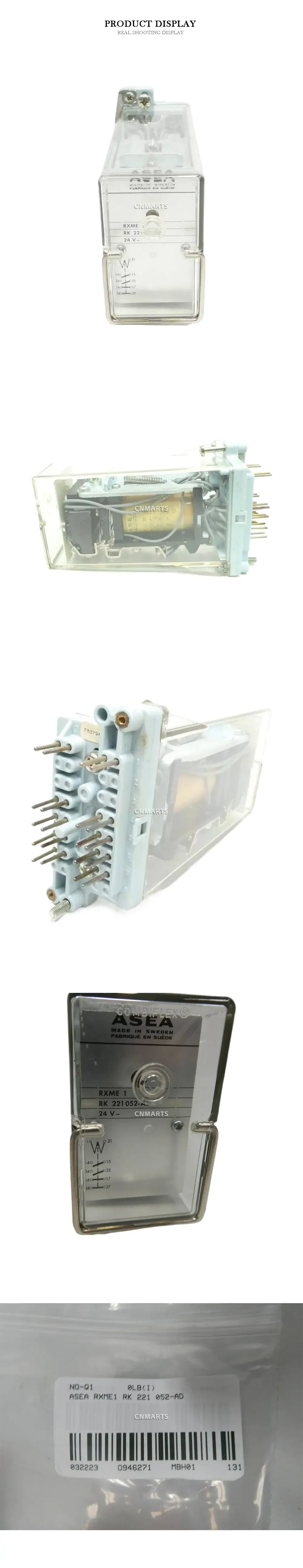 ASEA RXME1 RK 221 052-AD Miniature Relay Description