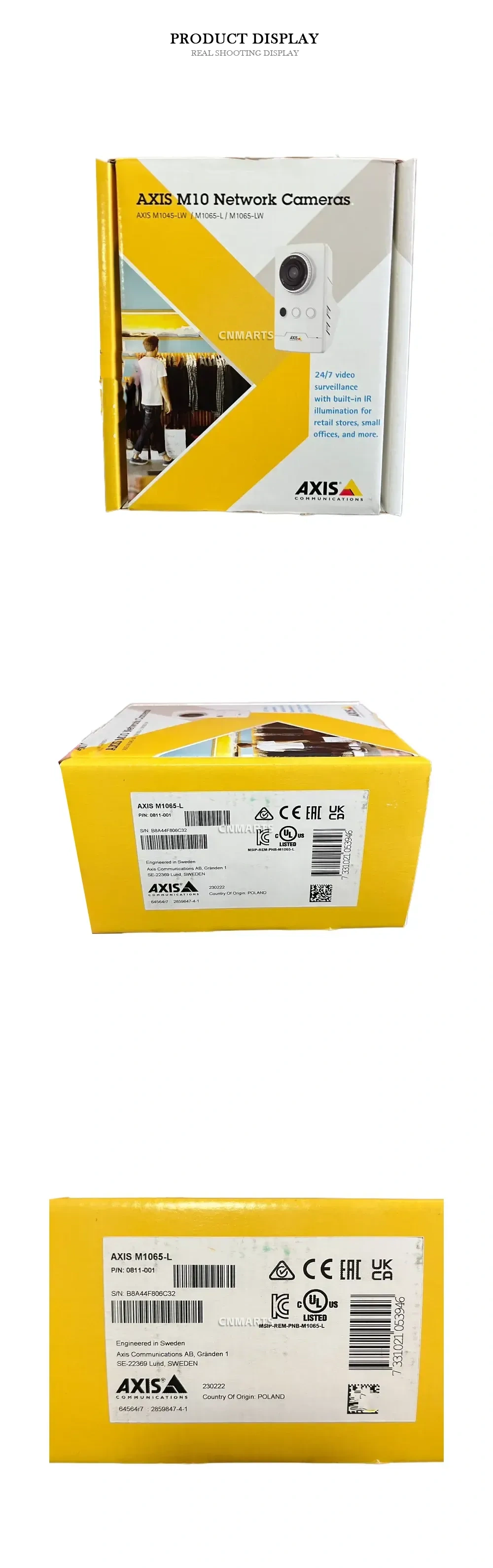 AXIS M1065-L Network Camera Description