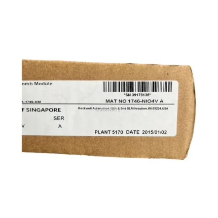 Allen-Bradley 1746-NIO4V SLC 4 point Analog Voltage Comb Module
