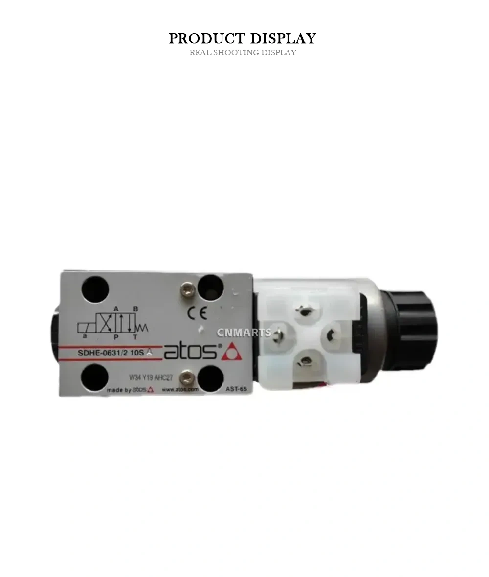 Atos SDHE-0631/2 10S Hydraulic Solenoid Directional Valve Description