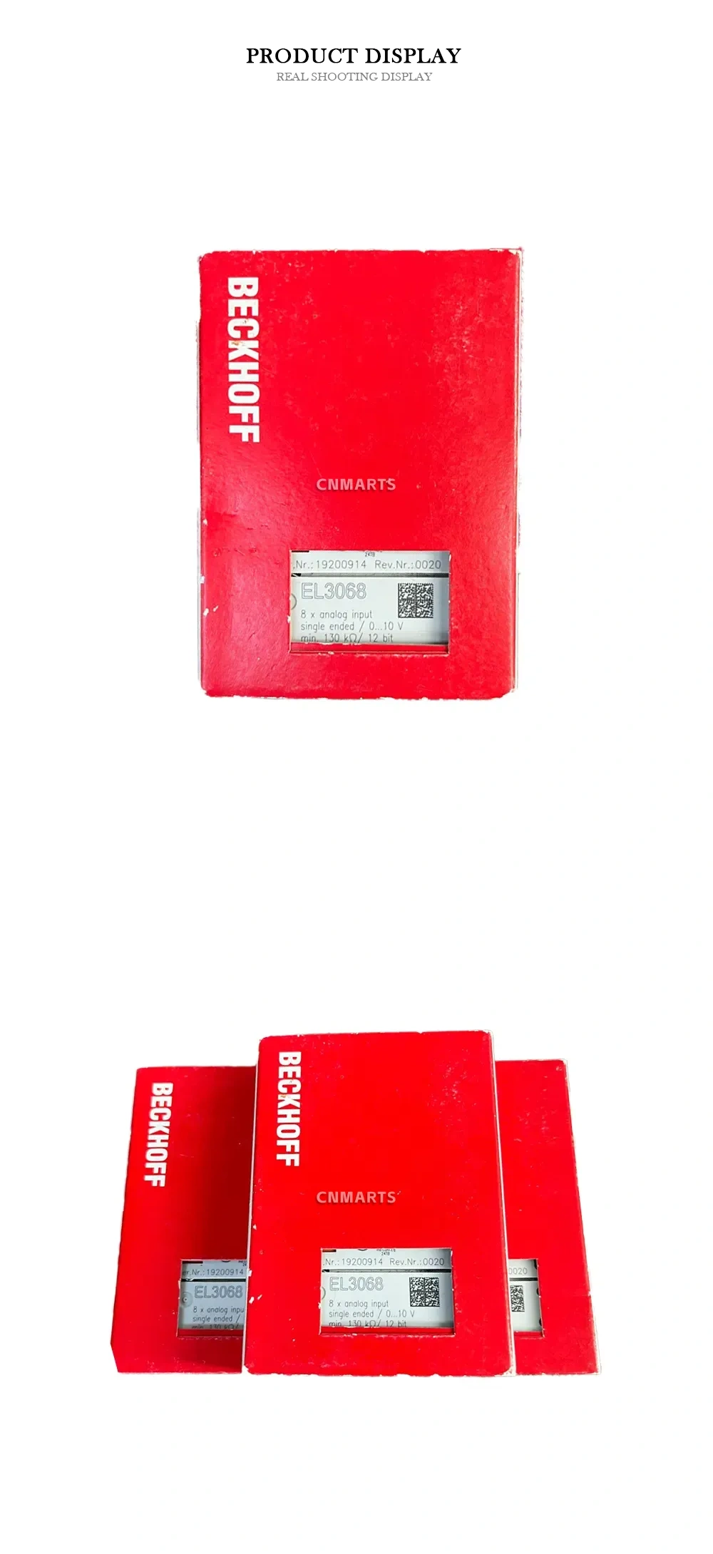 Beckhoff EL3068 Analog Input Terminal Description