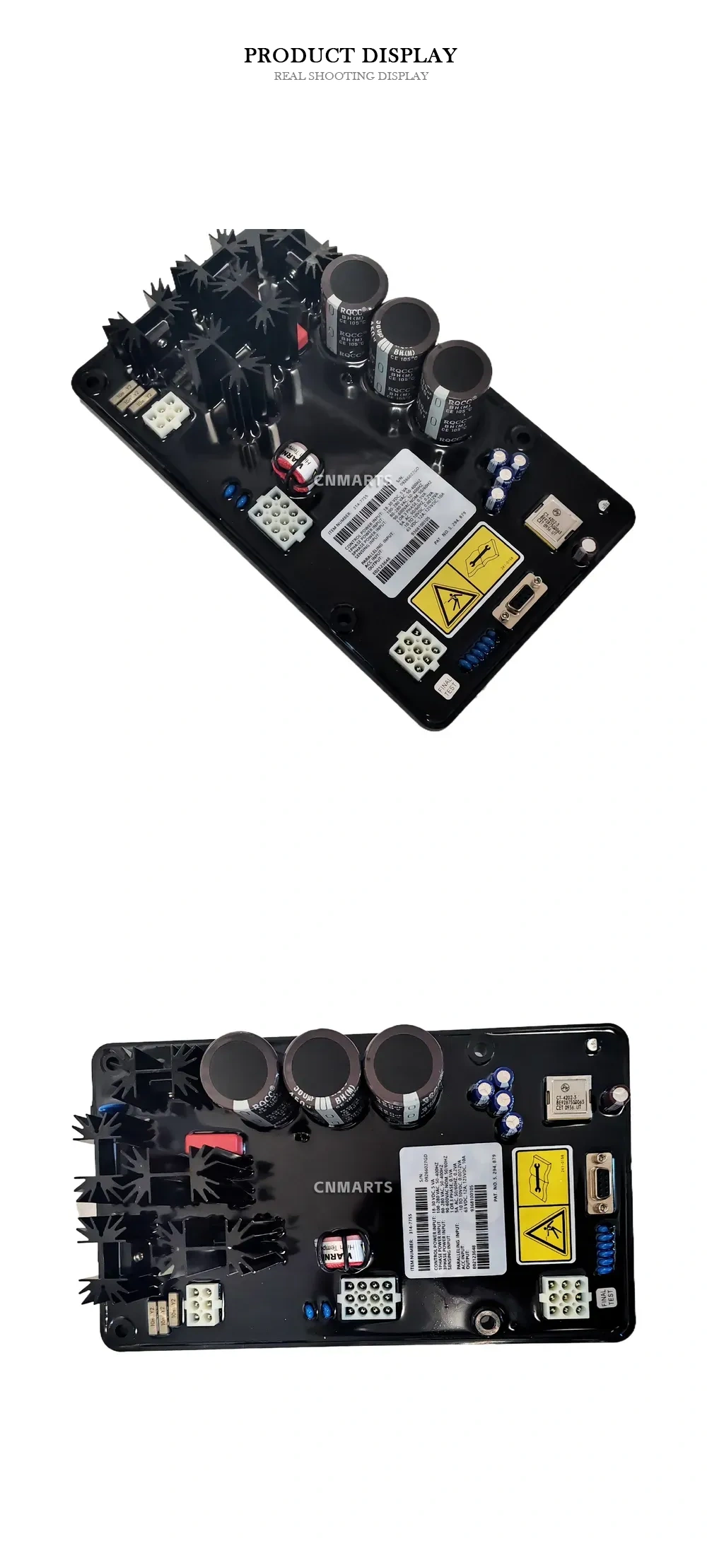 Caterpillar 214-7755 Voltage Regulator Description