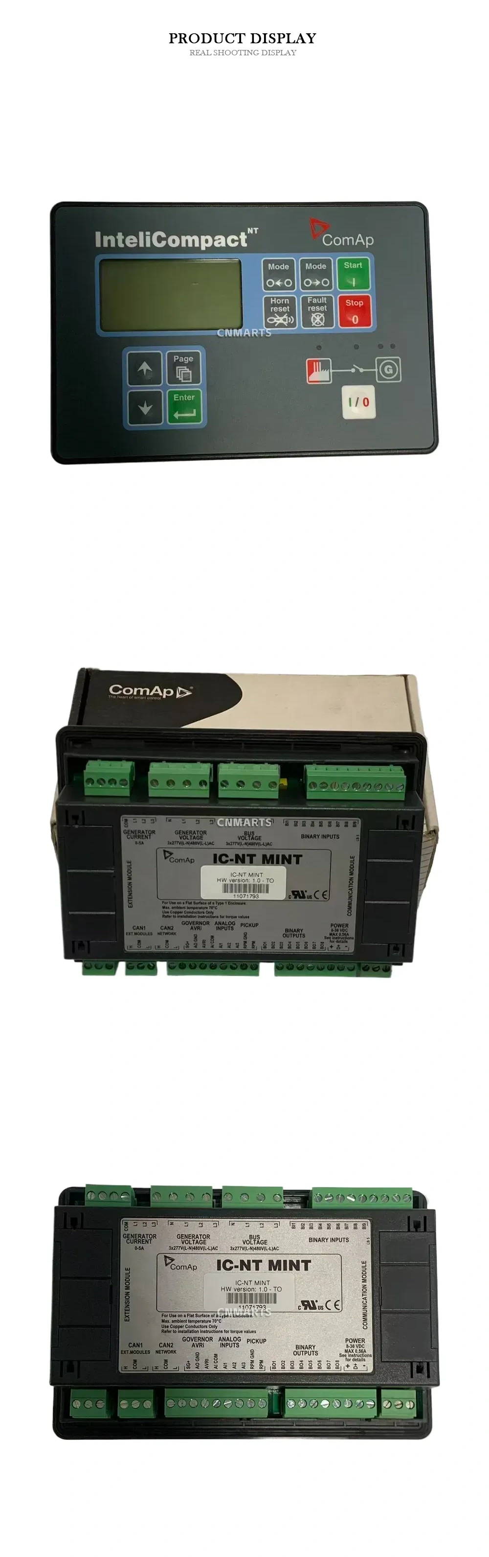 ComAp InteliCompact NT (IC-NT MINT) Generator Control Module Description