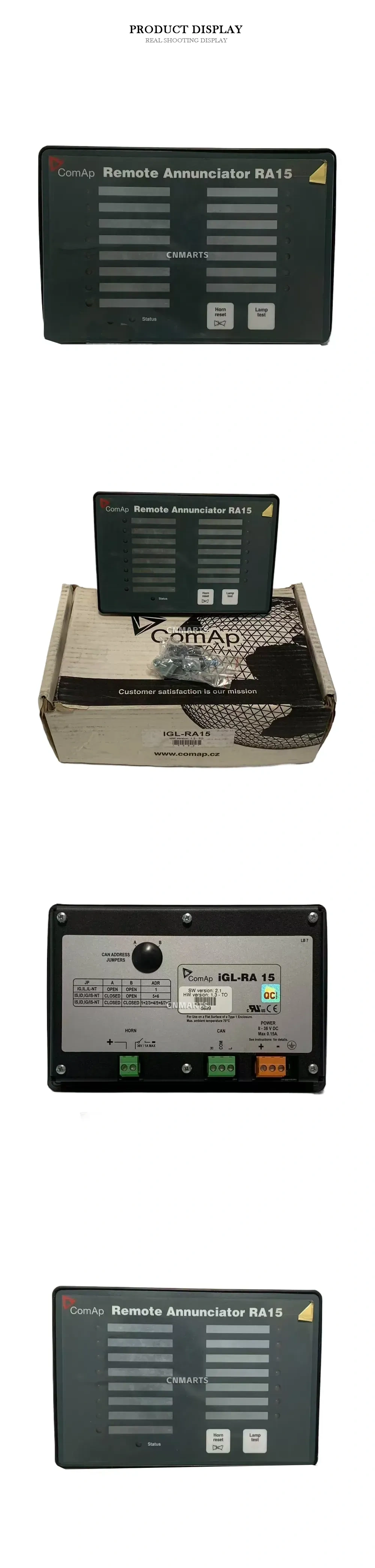 ComAp iGL-RA 15 Remote Annunciator Description