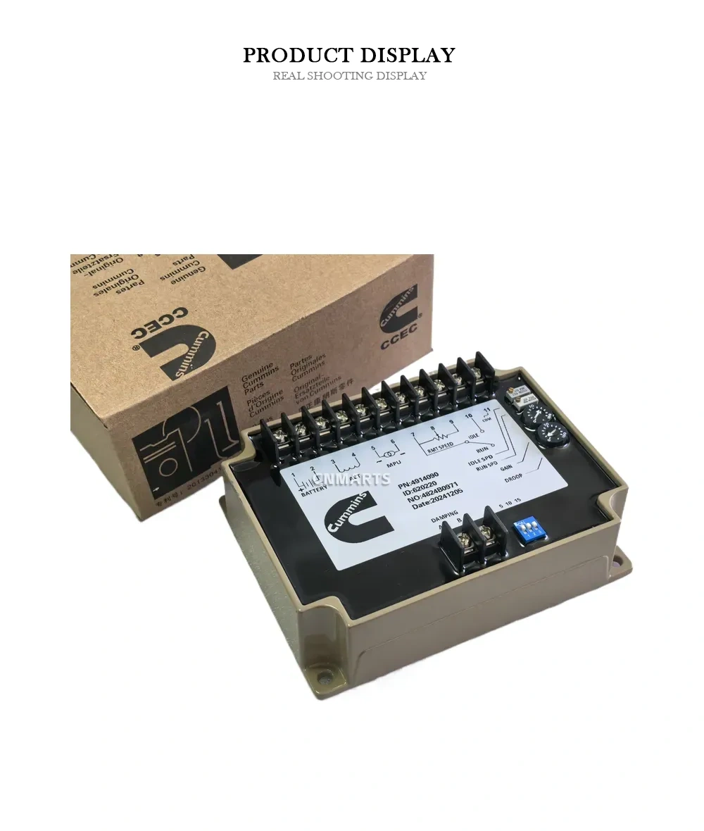 Cummins 4914090 Electronic Governor Controller Description
