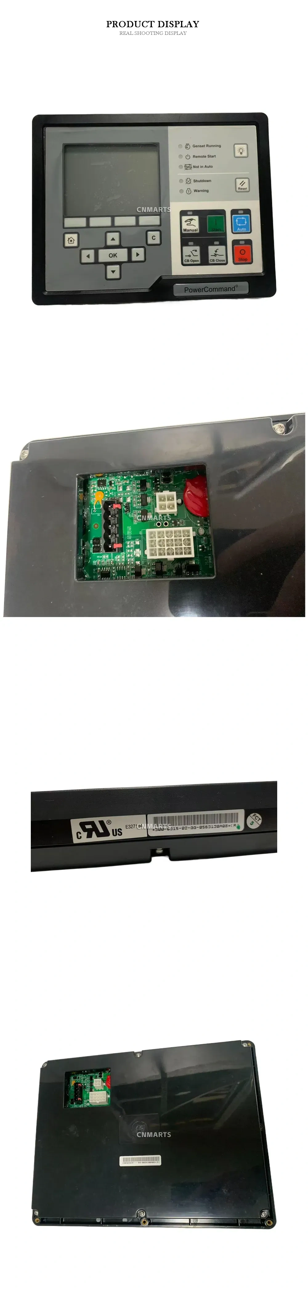 Cummins PowerCommand 3.1 (300-6315-02) Generator Control Panel Description