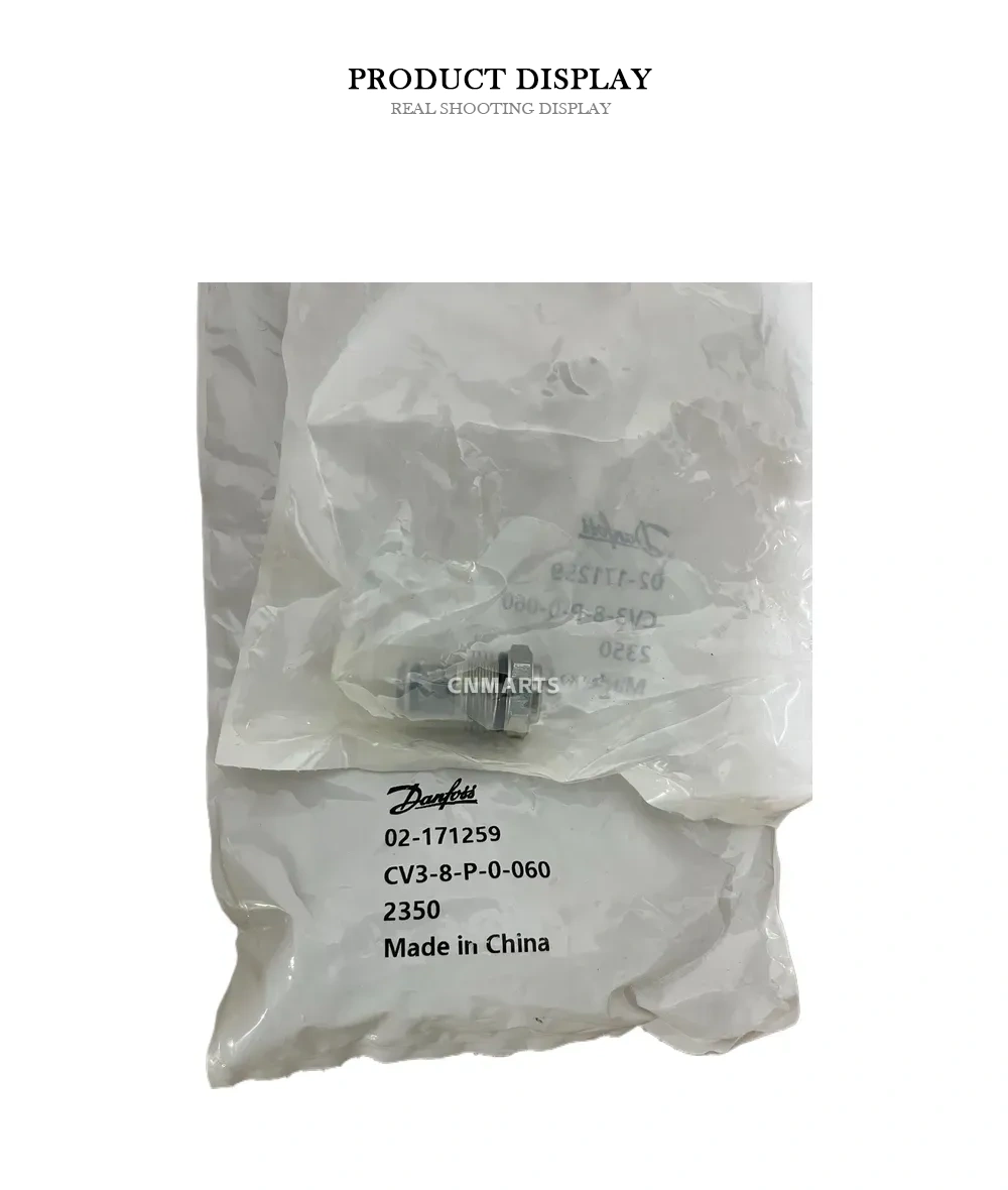 Danfoss CV3-8-P-0-060 Hydraulic Cartridge Valve Description