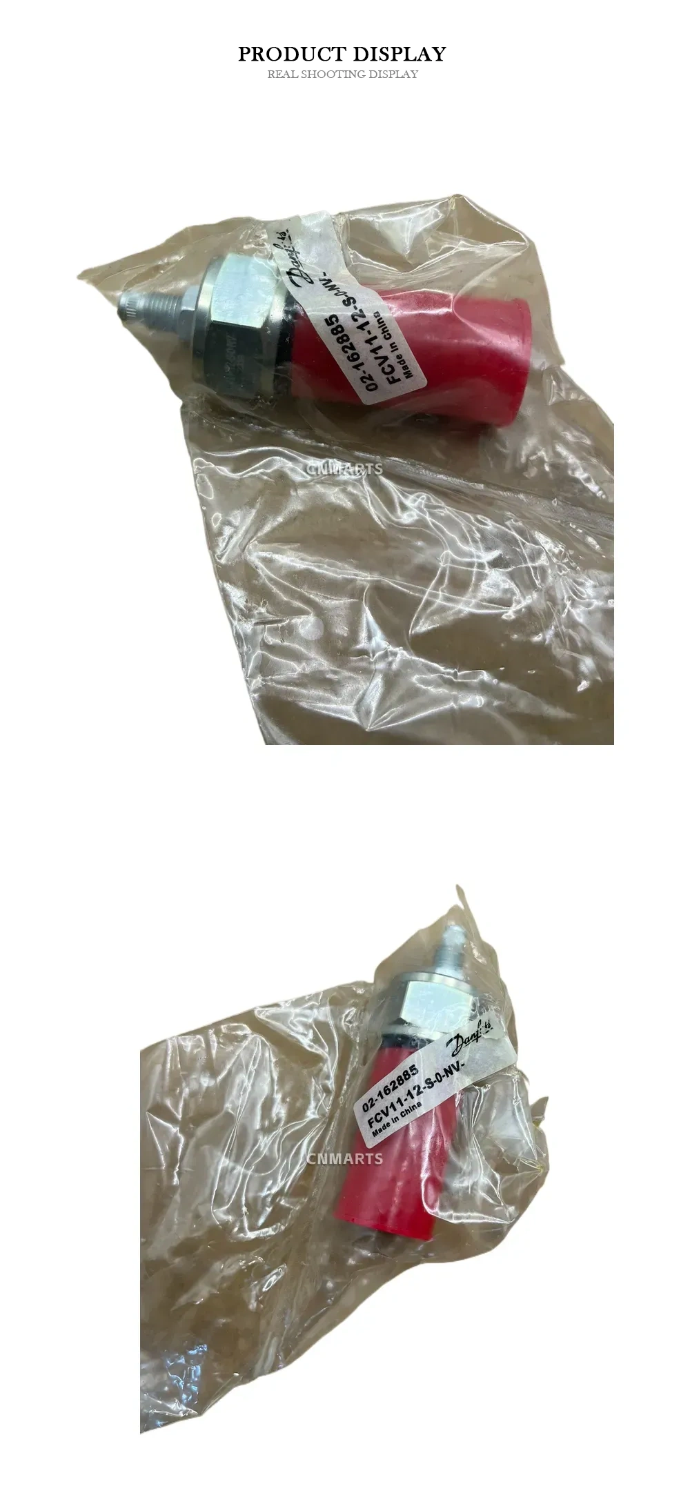 Danfoss FCV11-12-S-0-NV Hydraulic Flow Control Valve Cartridge Description