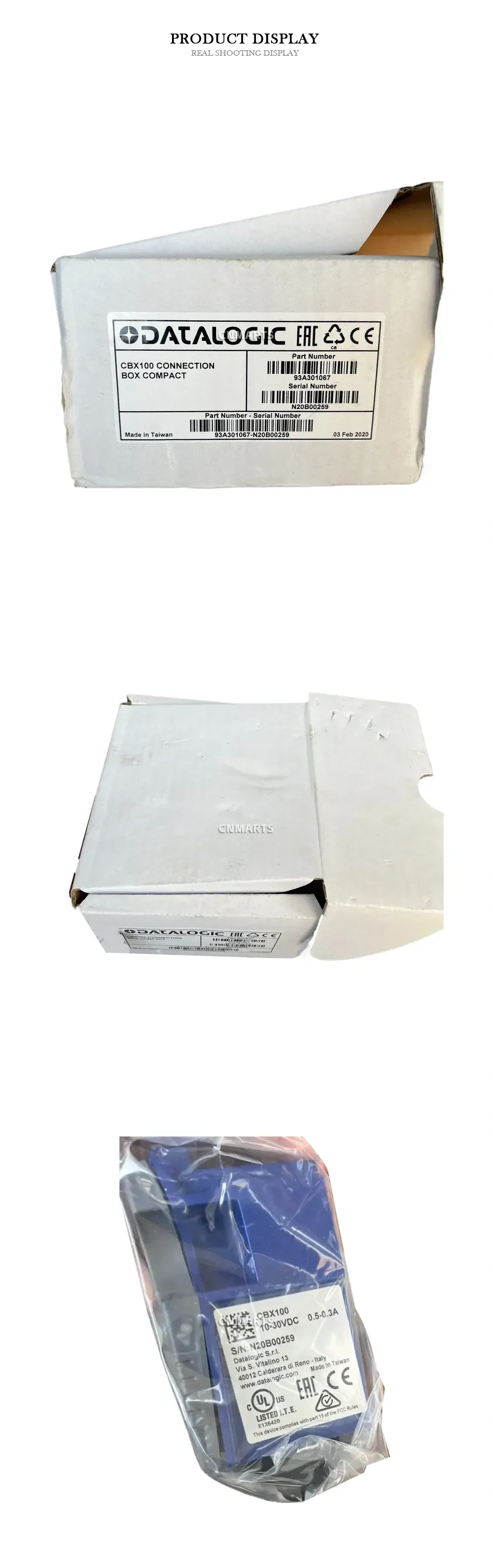 Datalogic CBX100 Connection Box Description