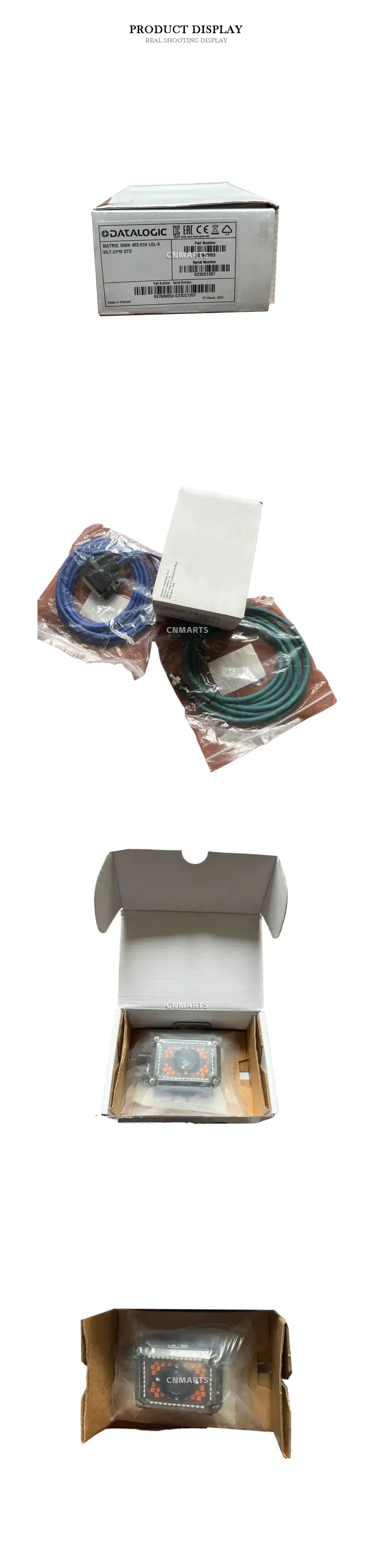 Datalogic MATRIX 300N 482-010 LQL-9 MLT-DPM STD Industrial Barcode Reader Description