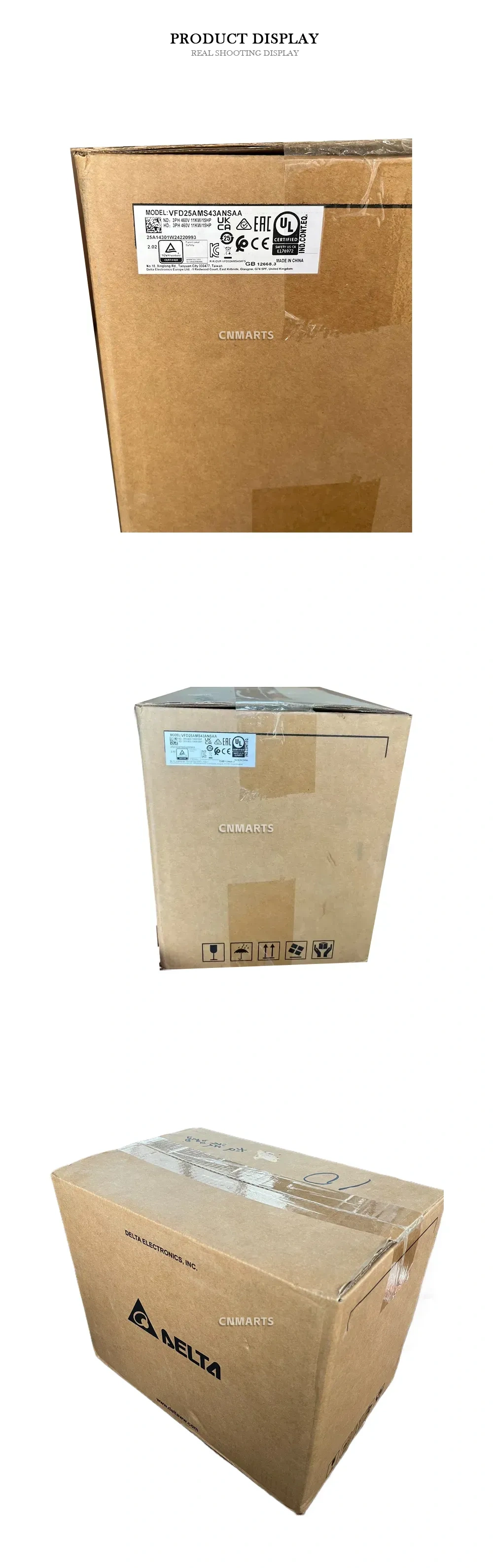 Delta VFD25AMS43ANSAA Variable Frequency Drive Description