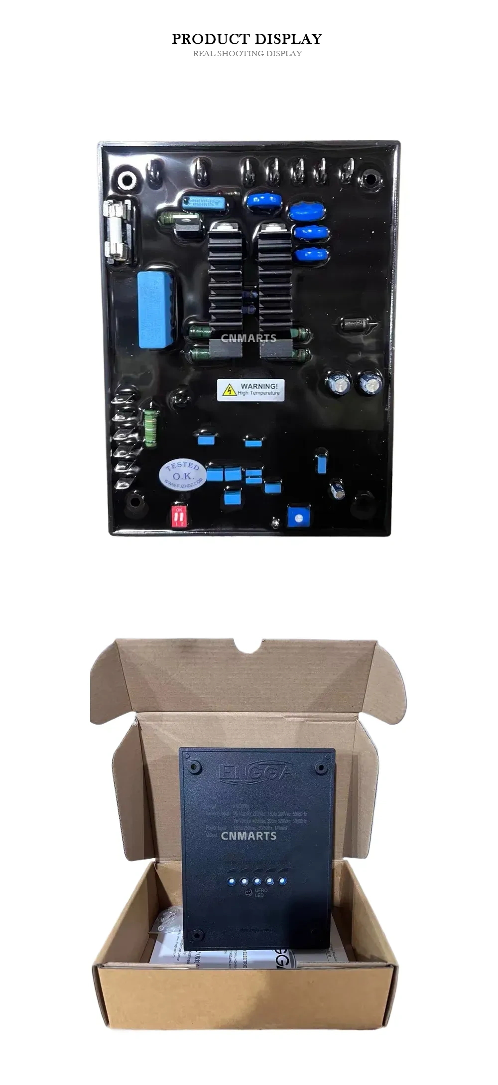 ENGGA EVC8N Automatic Voltage Regulator (AVR) Description