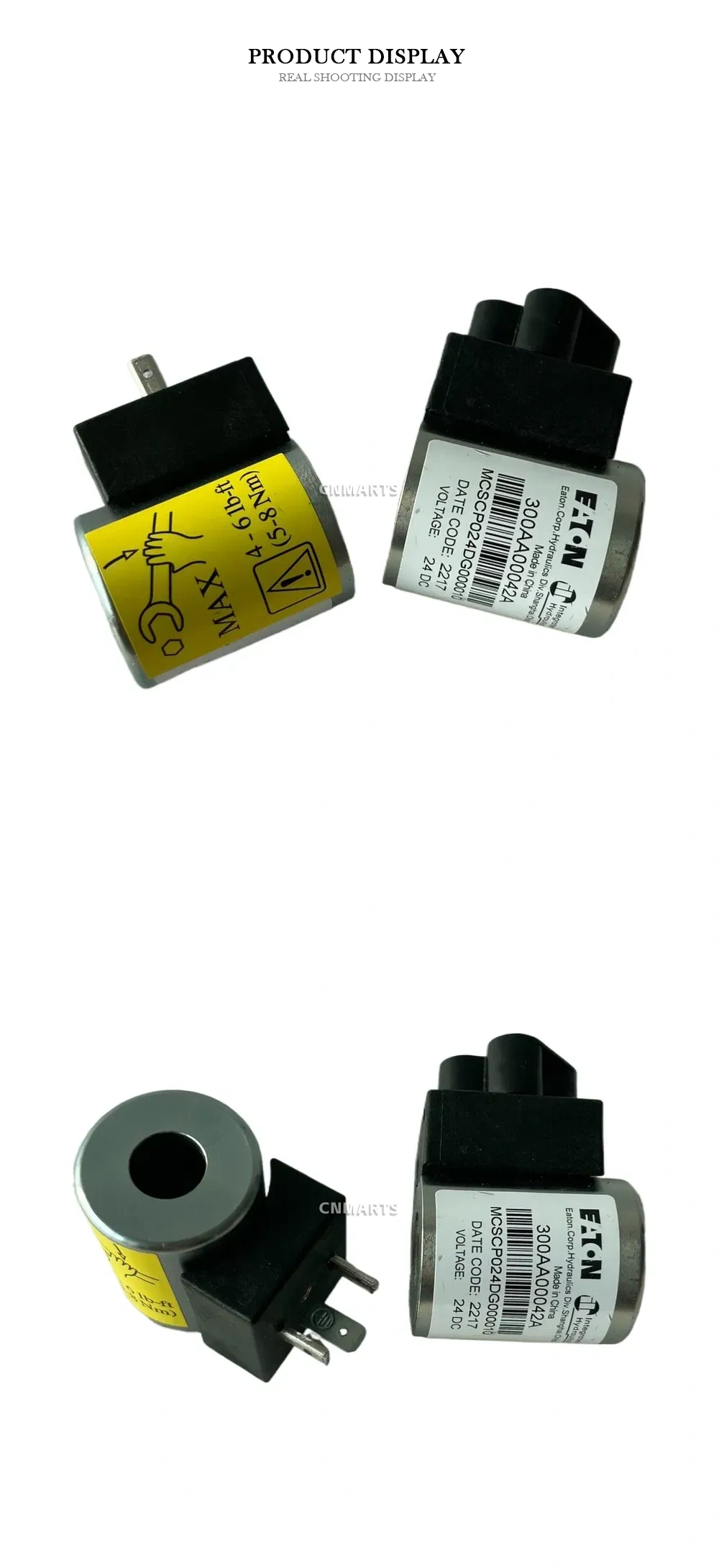 Eaton 300AA00042A Hydraulic Solenoid Coil Description