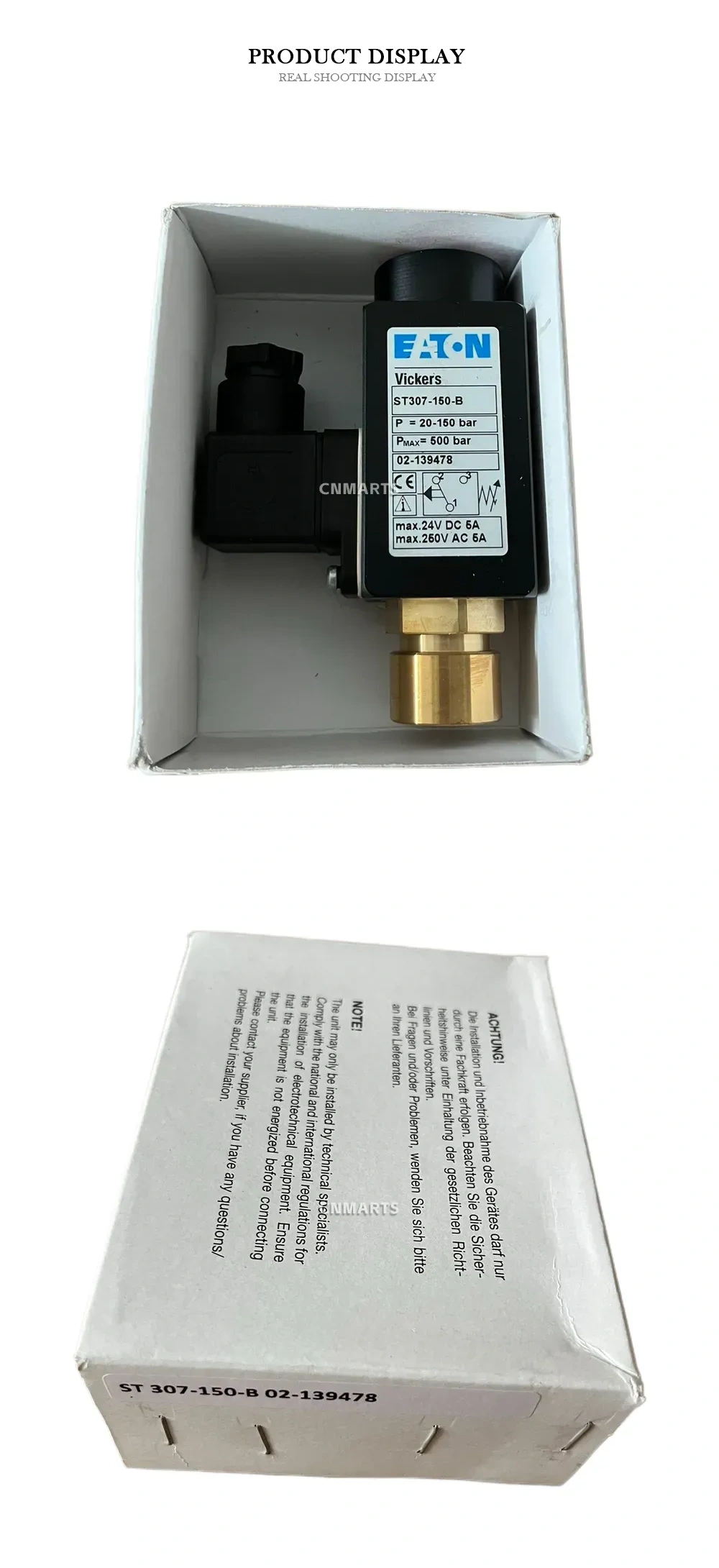 Eaton ST307-150-B Pressure Switch Description