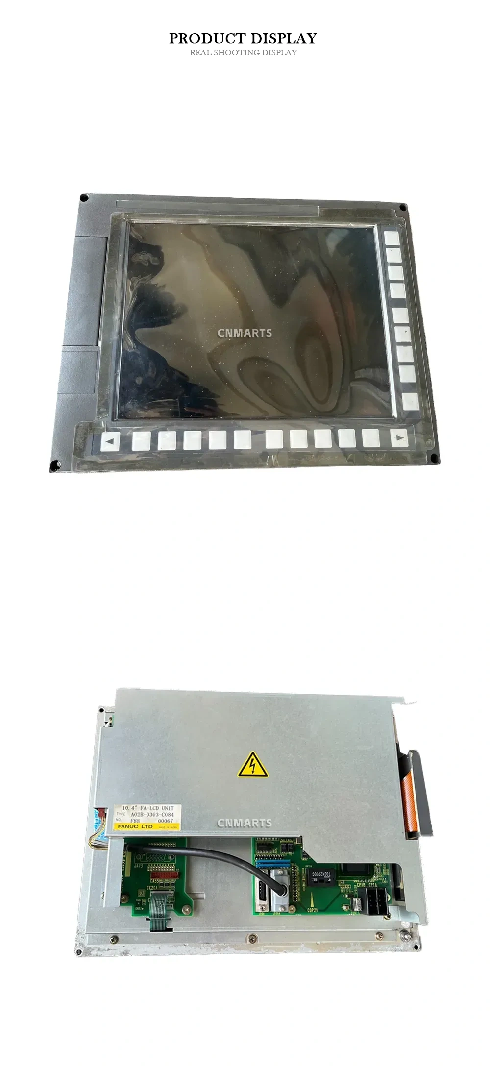 FANUC A02B-0303-C084 10.4 inch FA-LCD Unit Description