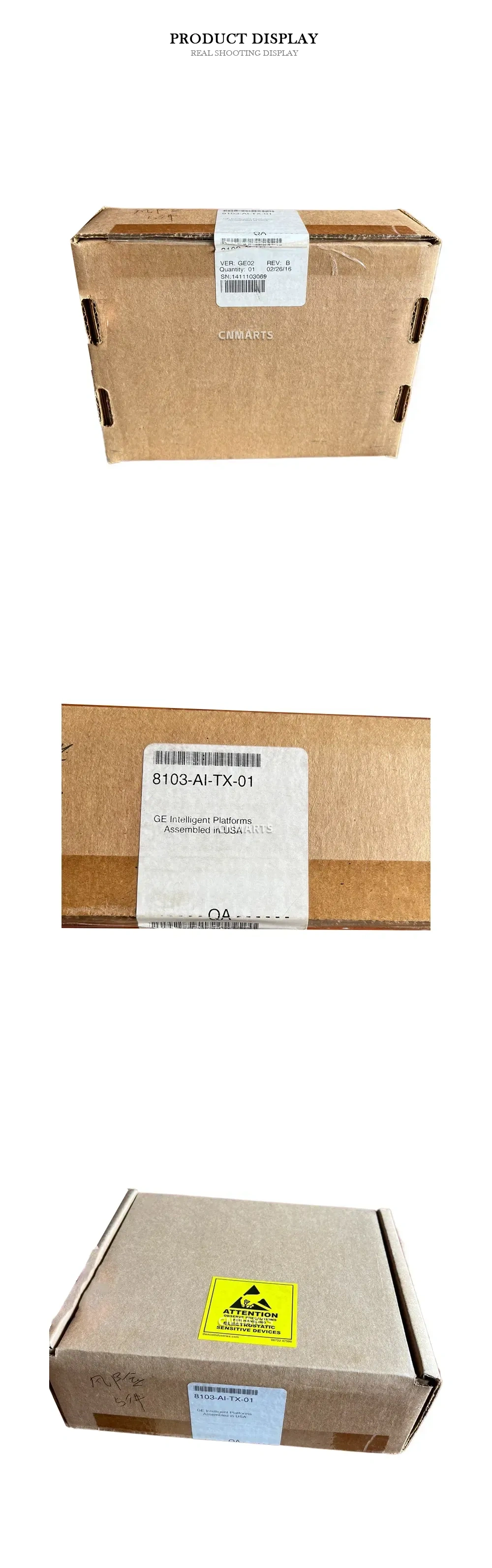 GE Intelligent Platforms 8103-AI-TX-01 Interface Module Description