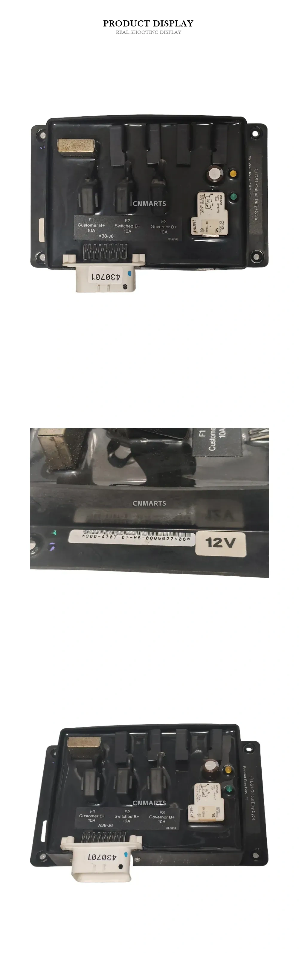 GenSet Parts 300-4307-01 Generator Control Module Description
