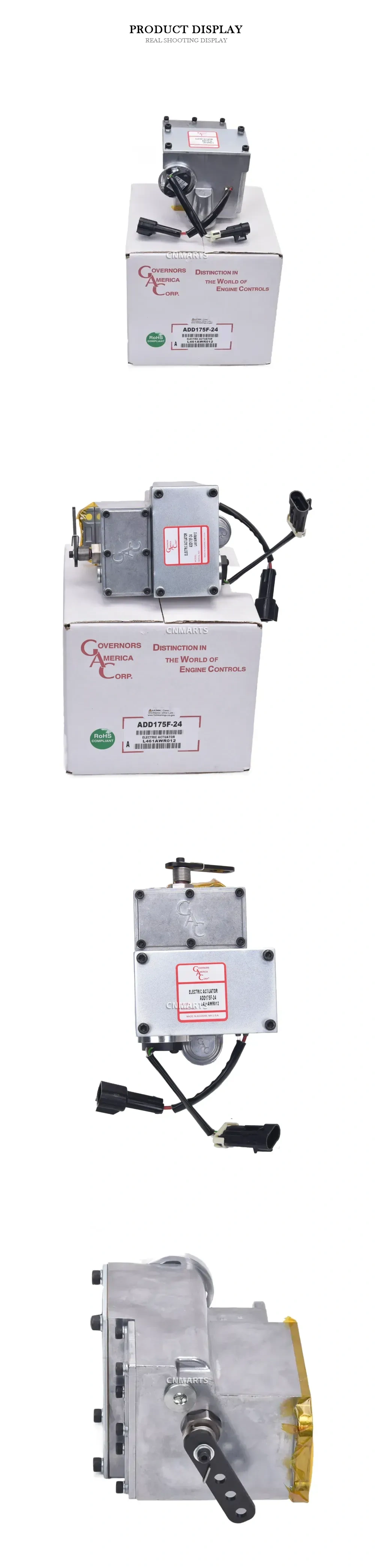 Governors America Corp. ADD175F-24 Electric Actuator Description