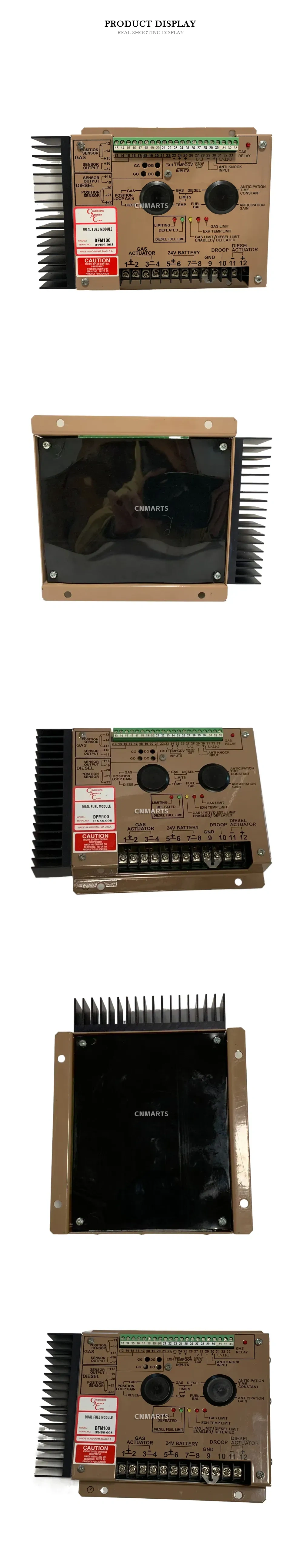 Governors America Corp. DFM100 Dual Fuel Module Description