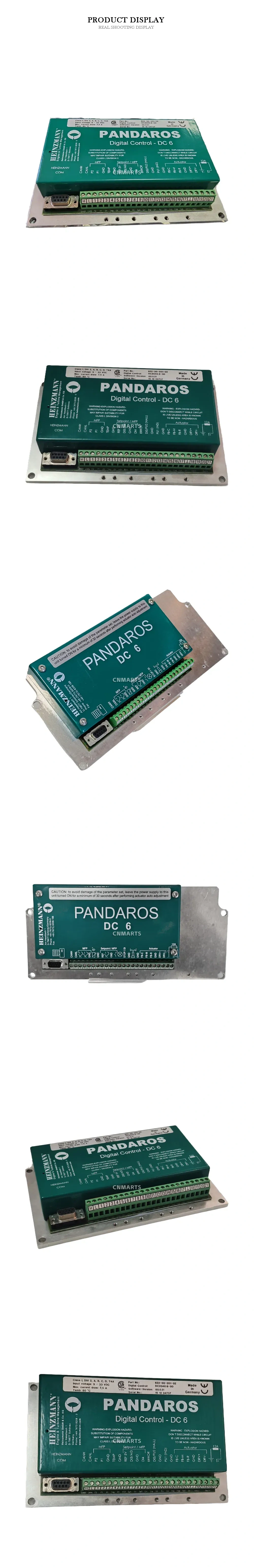 HEINZMANN PANDAROS DC 6 Digital Control Unit Description