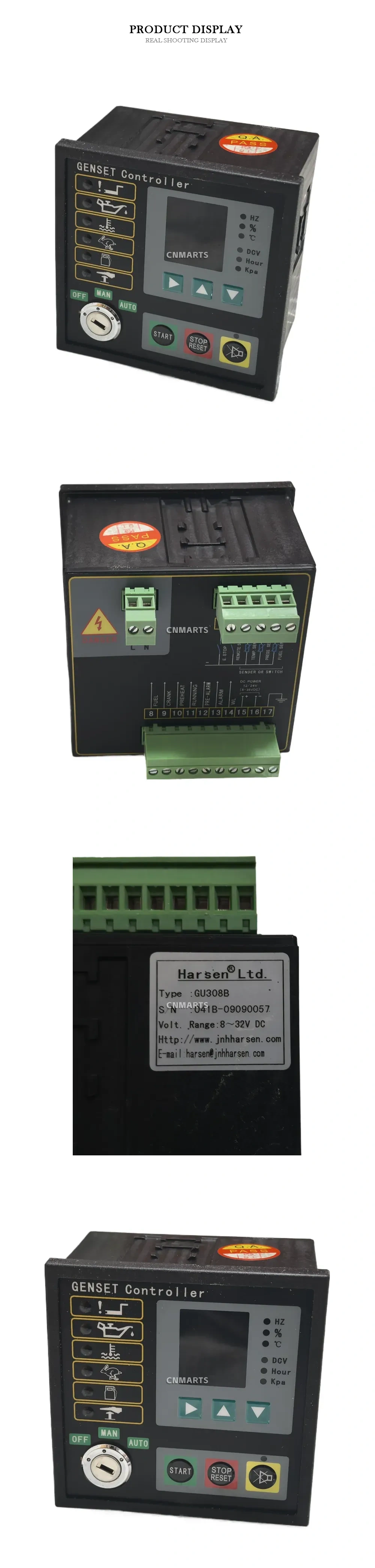 Harsen GU308B Genset Controller Description