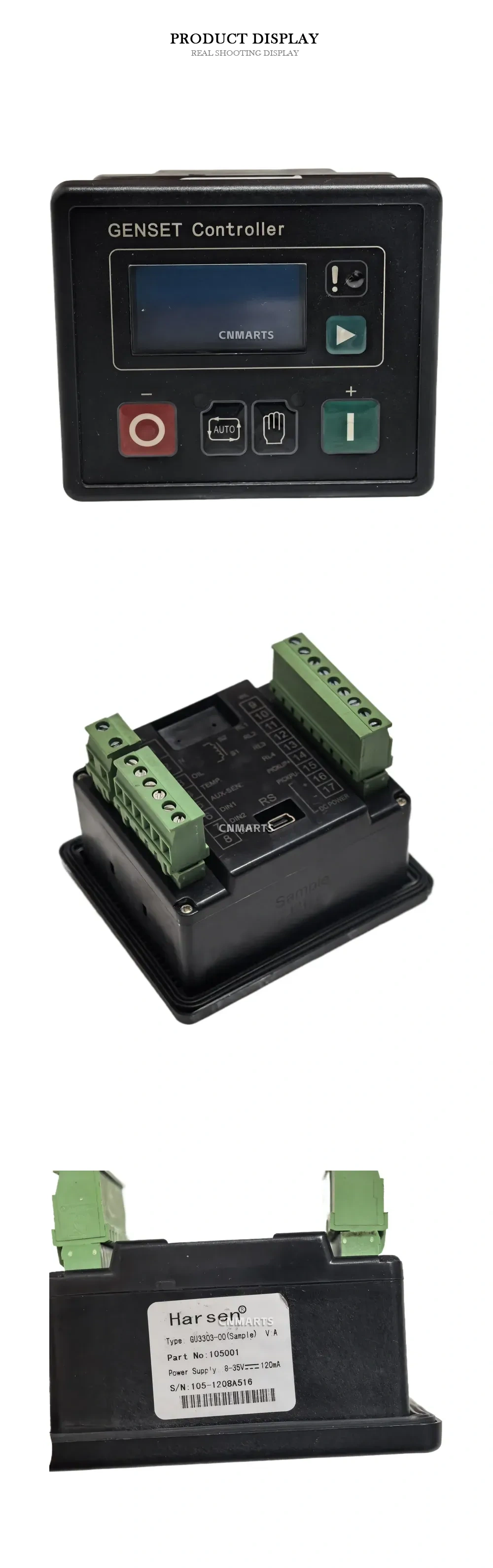 Harsen GU3303-00 Genset Controller Description