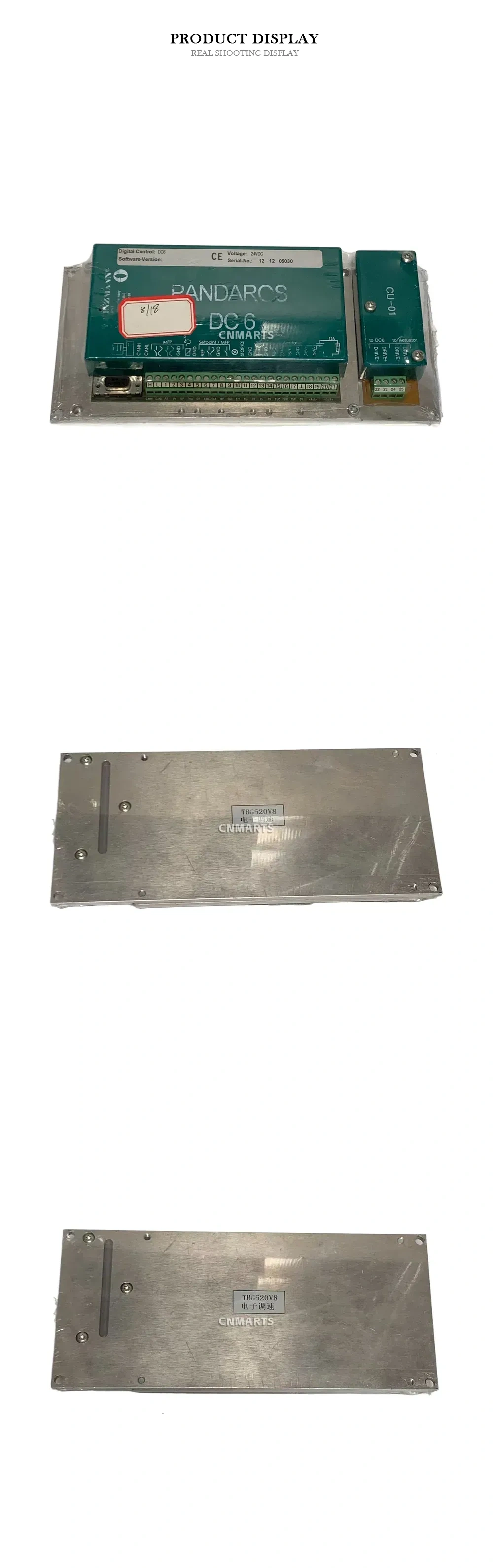 Heinzmann DC 6 Digital Governor Control Unit Description