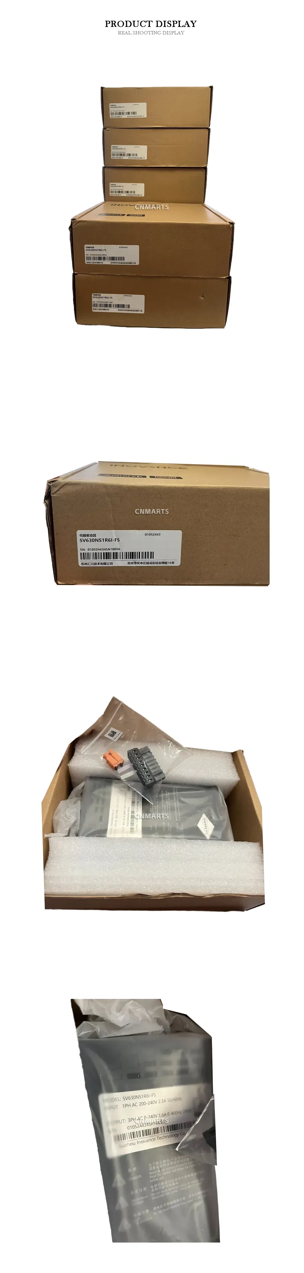 Inovance SV630NS1R6I-FS Servo Drive Description
