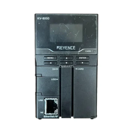 KEYENCE KV-8000 Programmable Logic Controller (PLC) CPU Module